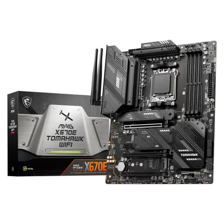 Placa Mae Msi Mag Tomahawk Ddr 5 Socket AM5 Chipset X670 Atx