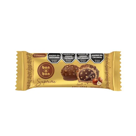 Bonbom Bon Supreme Con Avellanas 36g