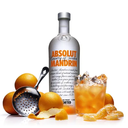 Vodka Absolut Mandarin 1L