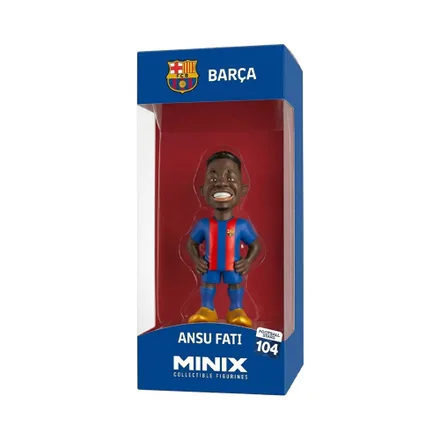 Figura Coleccionable Minix Barca Ansu Fati 104