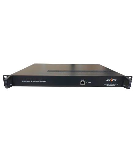 Iptv Modulador 32CH Ip Analogic Rf 2GE Osd 1U