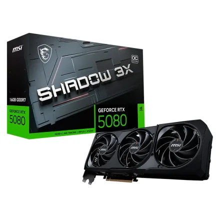 Placa Video Msi Shadow 3X Oc Geforce Rtx 5080 Gddr 7 912 V531