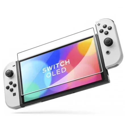 Pelicula Nintendo Switch Temperado 9H Mm Oled