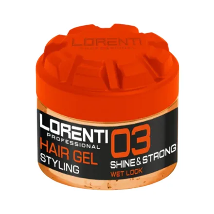 Gel Lorenti Hair Styling 03 Shine Strong 300ml