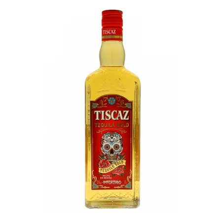 Tequila Tiscaz Gold Calavera 700ml