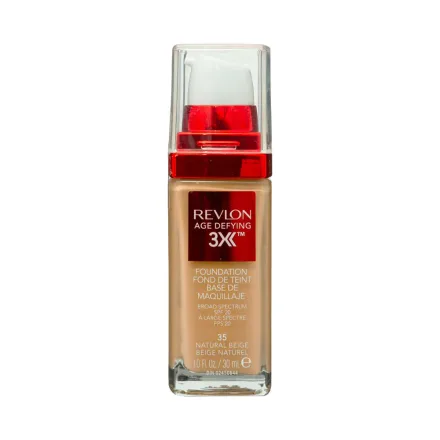 Revlon Base Maquillaje Age Defying 3X 35 Natural Beige 30ml