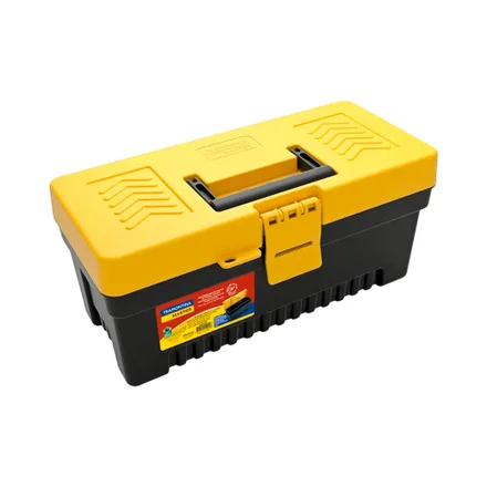 Caja Para Herramientas Tramontina Master 9164235 33 Cm Amarillo/Negro