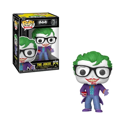 Muneco Funko Pop Heroes Dc Batman Joker 517