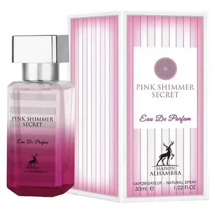 Perfume Maison Alhambra Pink Shimmer Secret Eau Parfum Feminino 30ml