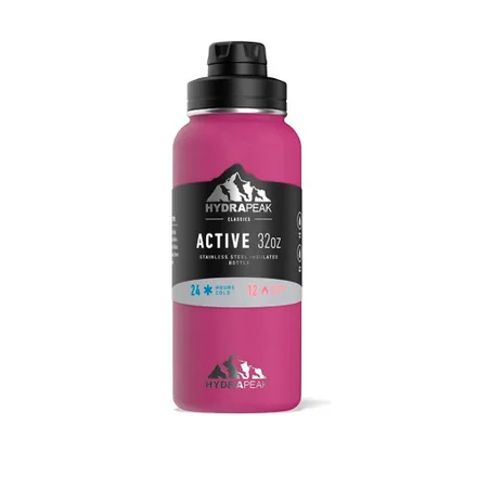 Garrafa Termica Hydrapeak Hp Wide 32 Magenta 946ml