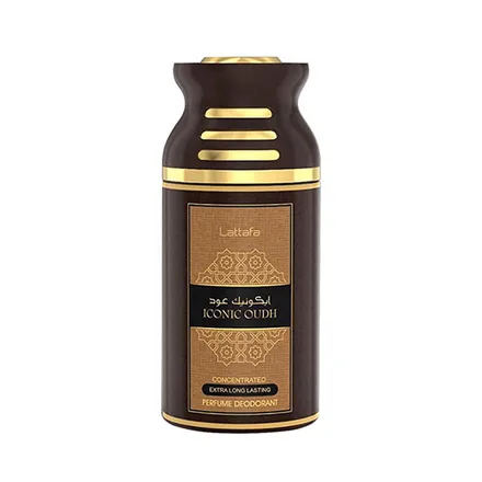 Lattafa Iconic Oudh Desodorante 250ml
