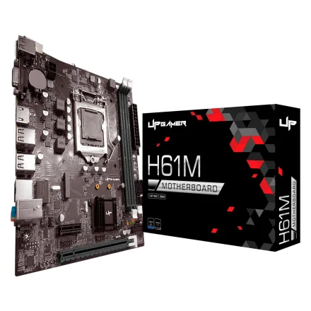 Placa Mae Up Gamer Ddr 3 Socket Lga 1155 Chipset H61 Atx