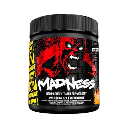 Suplemento Mutant Madness Ultra Concentrated Pre Workout Rush 270 Gr