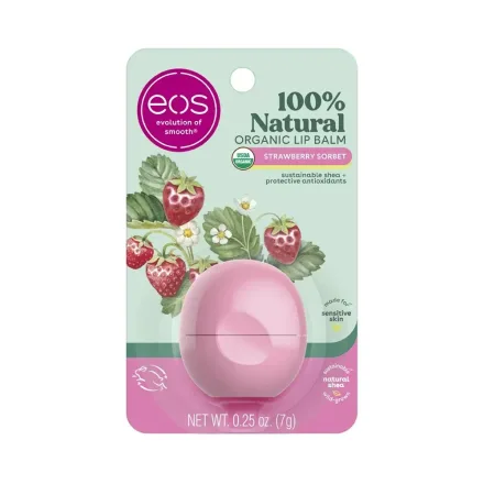 EOS BALSAMO LIP STRAWBERRY SORBET 7G (BALL)