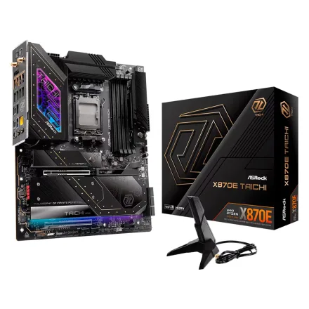 Placa Mae Asrock Taichi Ddr 5 Socket AM5 Chipset X870 Atx