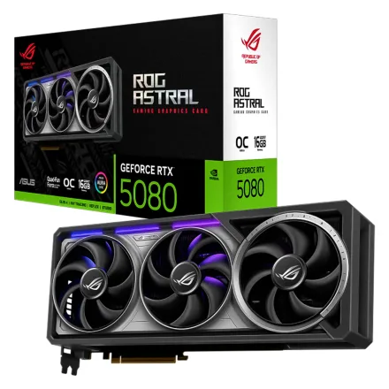 Placa Video Rog Astral Geforce Rtx 5080 Gddr 7 O16G Gaming