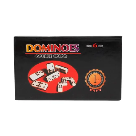 Juego Mesa Milan Domino Double 6 Color Dot