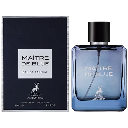 Perfume Maison Alhambra Maitre Blue Eau Parfum Masculino 100ml