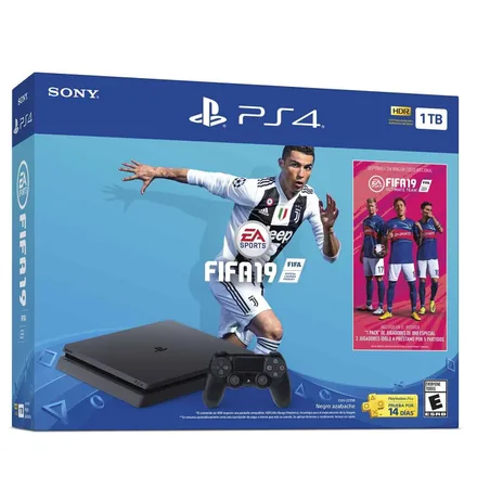 Capa PS4 Fifa 19 1TB