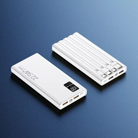 TOMATE CARGADOR PORTATIL TK1002 22.5W 10000MAH (ANATEL) BLANCO