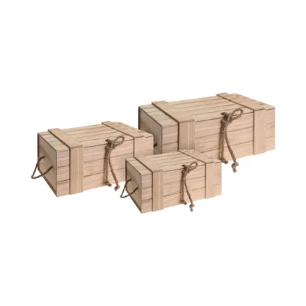 Set Cajas Almacenamiento Kpm 3 Piezas