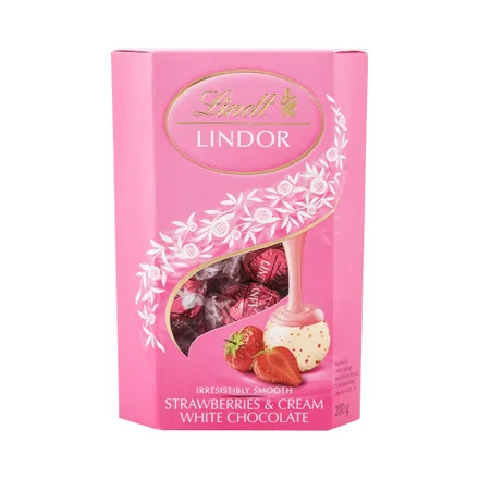 Chocolate Lindt Lindor Strawberries 200 Gr