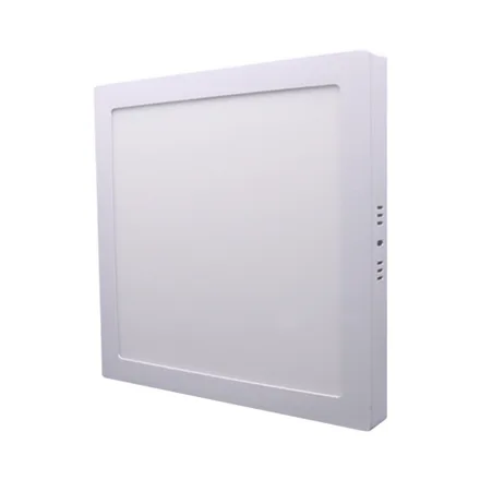 Panel Montaje Superficial Emalux 6000 480 Lumenes Bivolt Cuadrado