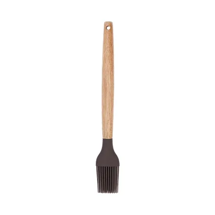 Pincel Silicona Con Mango Madera Pin 585