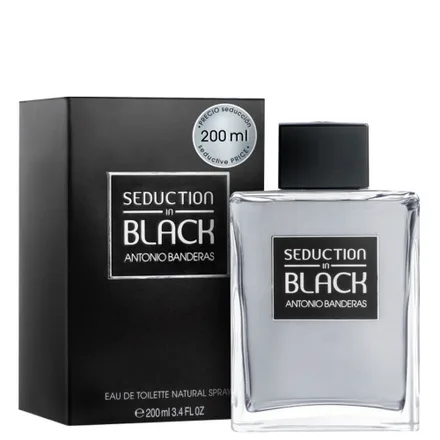 Antonio Banderas Seduction Black Eau Toilette 200ml