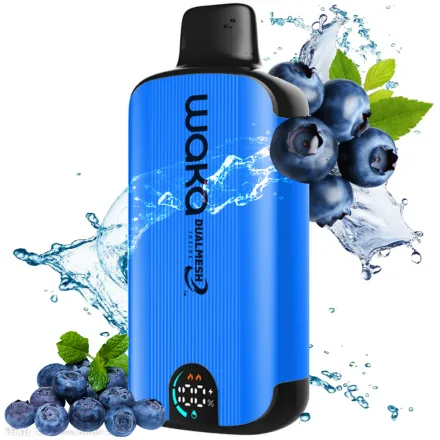 Waka Vaper Dese Sopro 8000 Blueberry Splas Plastico 3 Nicotina
