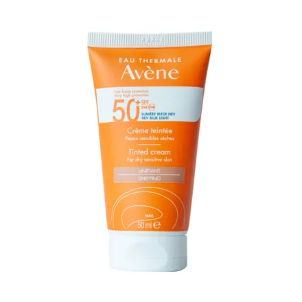 Crema Con Color Avene Tinted Unifying Fps 50 50ml