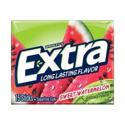 Chicle Wrigleys Extra Con 15 Sabor Sandia