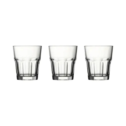 Set Vasos Whisky Pasabahce Casablanca 3 Piezas 355ml