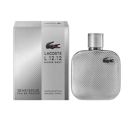 Lacoste Silver Grey Masculino Eau Parfum 100ml