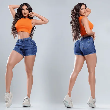 SHORT DECALK CURTO B.F