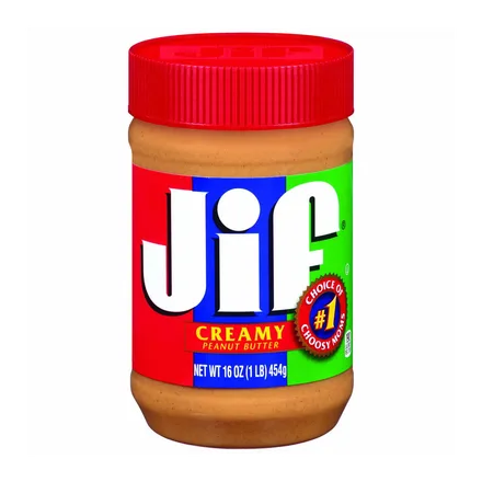 MANTEQUILLA DE MANI JIF CREMOSA 454GR