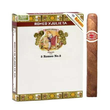 Romeo Julieta 2 Con 5 Tubo