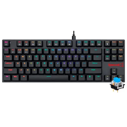Teclado Gaming Wireless Redragon K607P-KBS APS Pro Switch Blue (Ingles) - Negro