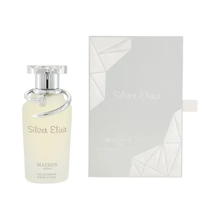 Perfume Maison Asrar Silver Elixir Eau Parfum 110ml
