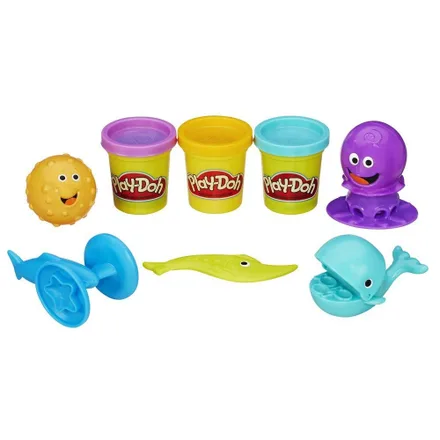 Brinquedo Hasbro Play-Doh B1378 Playdoh Ocean Tools