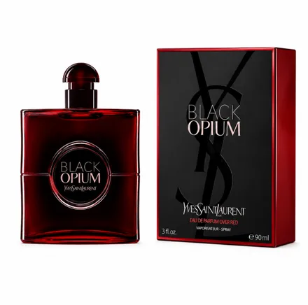 Yves Saint Laurent Perfume Black Opium Over Red Eau Parfum 90ml