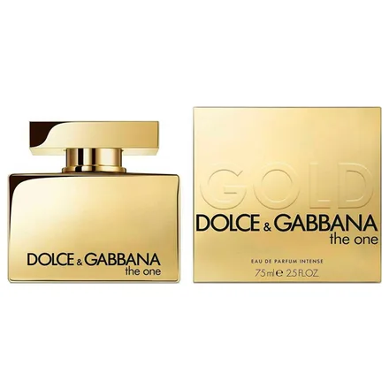 Perfume Dolce Gabbana One Gold Eau Parfum Intense Feminino 75ml