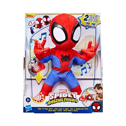 Muñeco Interactivo Hasbro Marvel Spidey And His Amazing Friends Dance 'N Crawl Spidey F6722