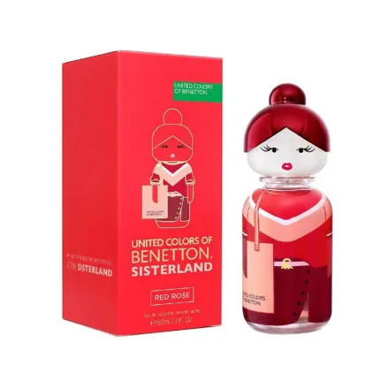 Benetton United Colors Sisterland Red Rose Edt 80ml
