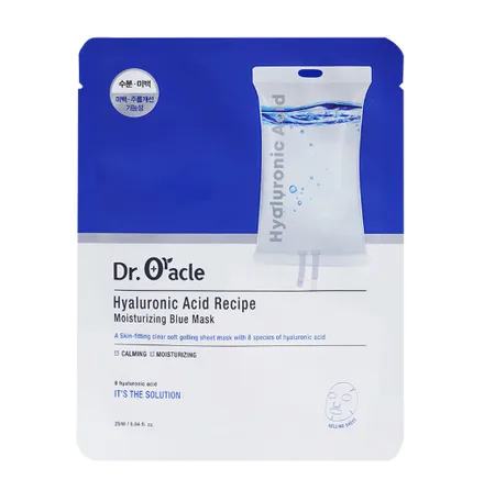 Dr Oracle Mascara Facial Hyaluronic Acid Recipe Blue 25ml
