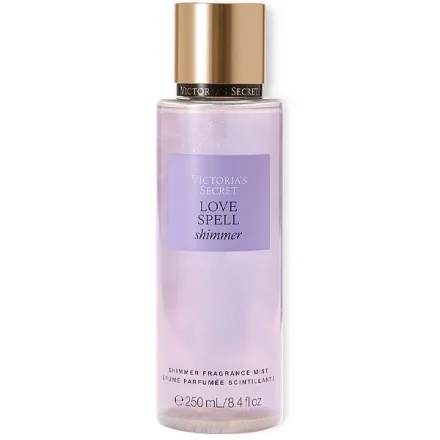 Colonia Spray Feminino Victoria Secret Love Spell Shimmer Brume Parfumee 250ml