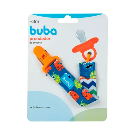 Prendedor Chupete Monstruo Buba 7479