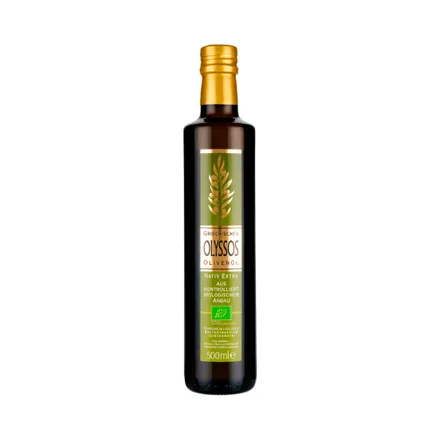 Aceite Oliva Creta Olyssos Organico Extra Virgen 500ml
