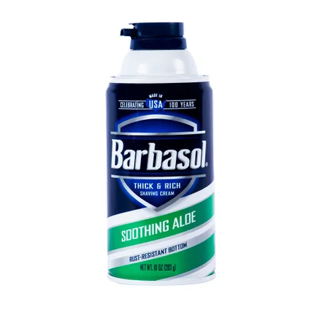 Espuma Barbear Barbasol Smoothing Aloe 283g