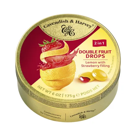 Caramelos Cavendish Harvey Lemon Con Strawberry 175g